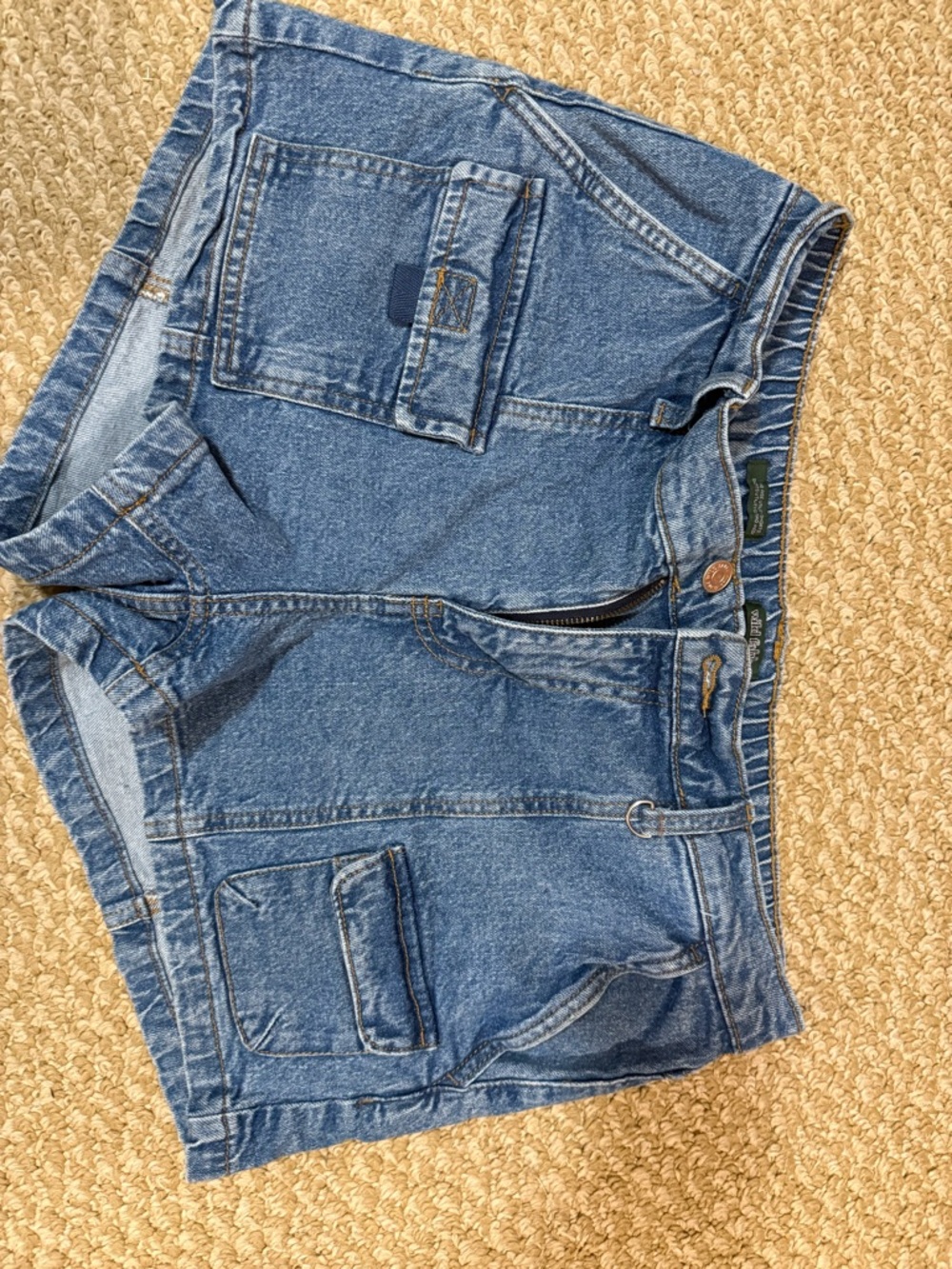 wild fable Light Blue Denim Shortalls